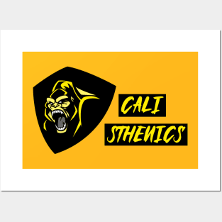 CALISTHENICS GORRILA Posters and Art